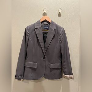 Gray basic blazer by American Eagle